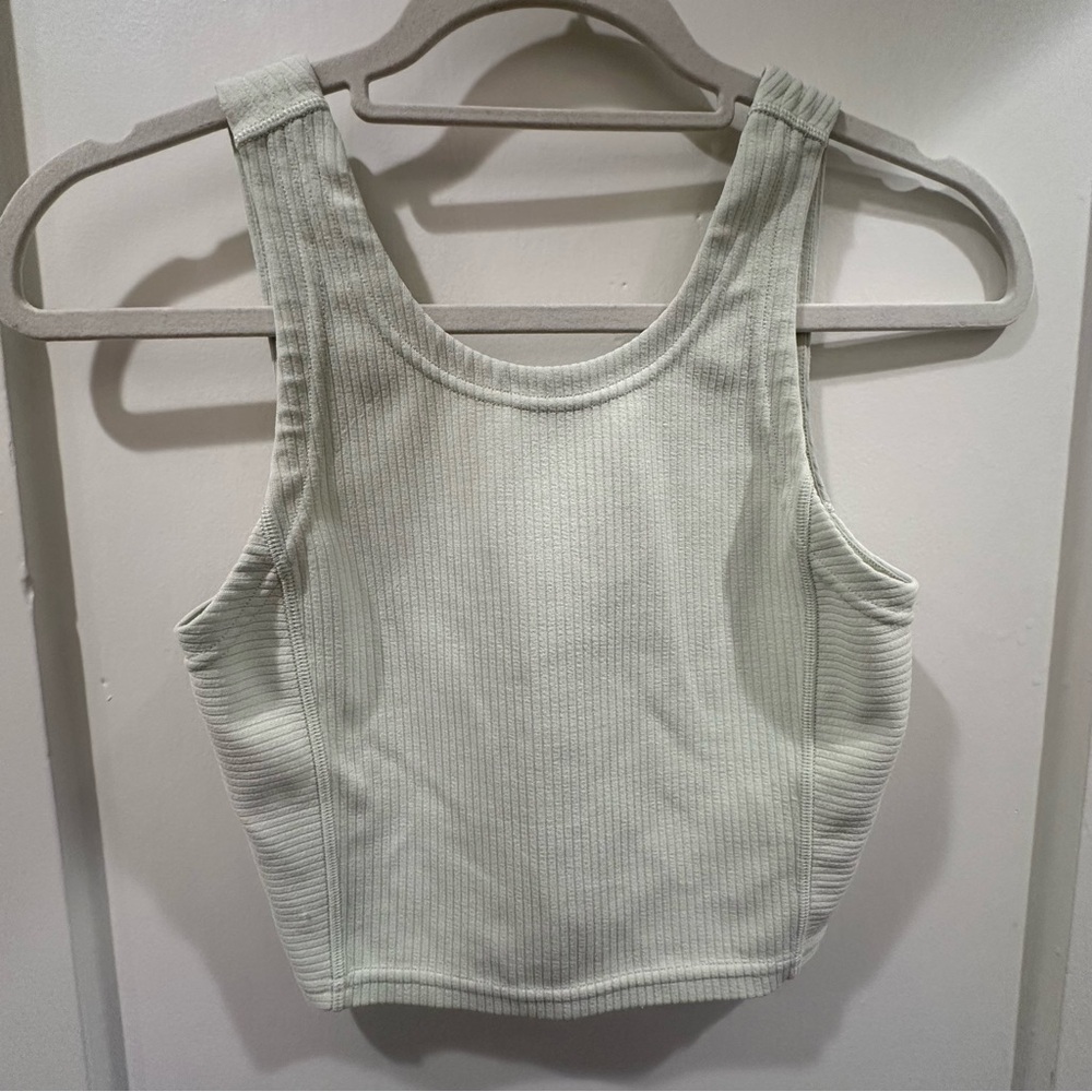 Lululemon Kohlrabi Green Softstreme Ribbed Tank Size 2